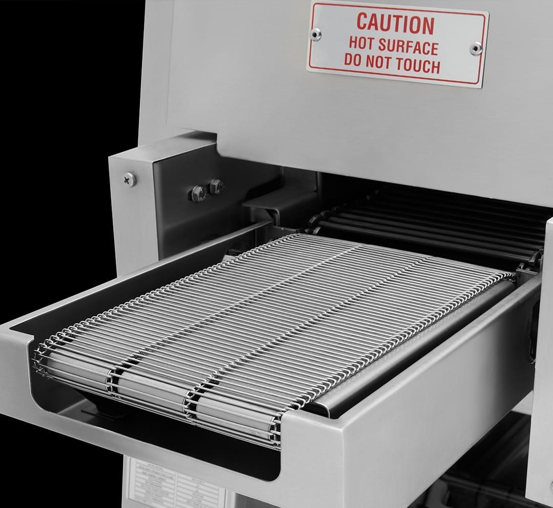Grill taśmowy automatyczny Resto Quality SET3100S - widok z boku